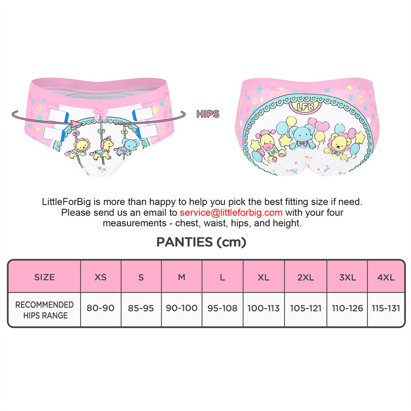 Little Circus &apos;Oopsie&apos; Potty Pants Panties Set