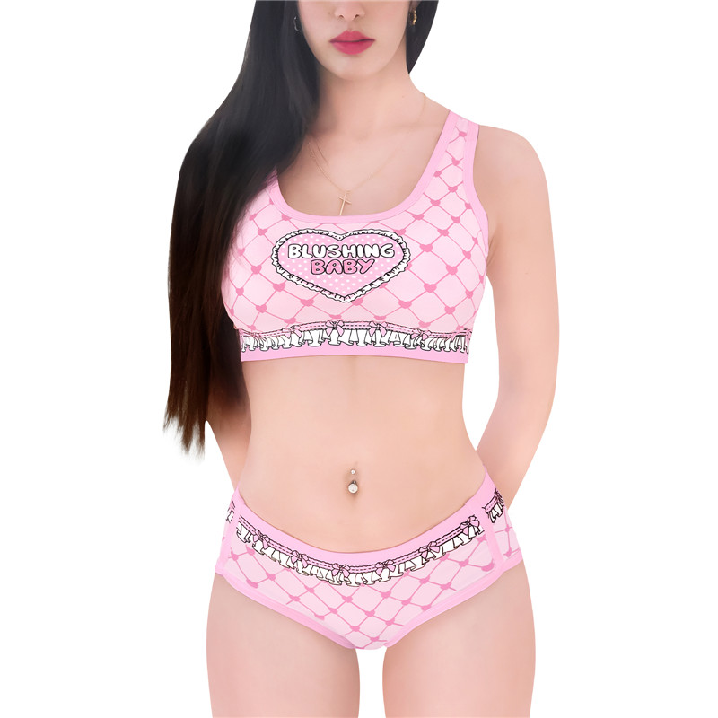 Blushing Baby Bralette Set