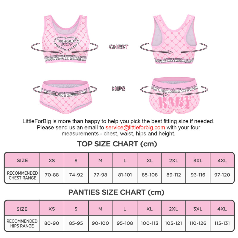 Blushing Baby Bralette Set