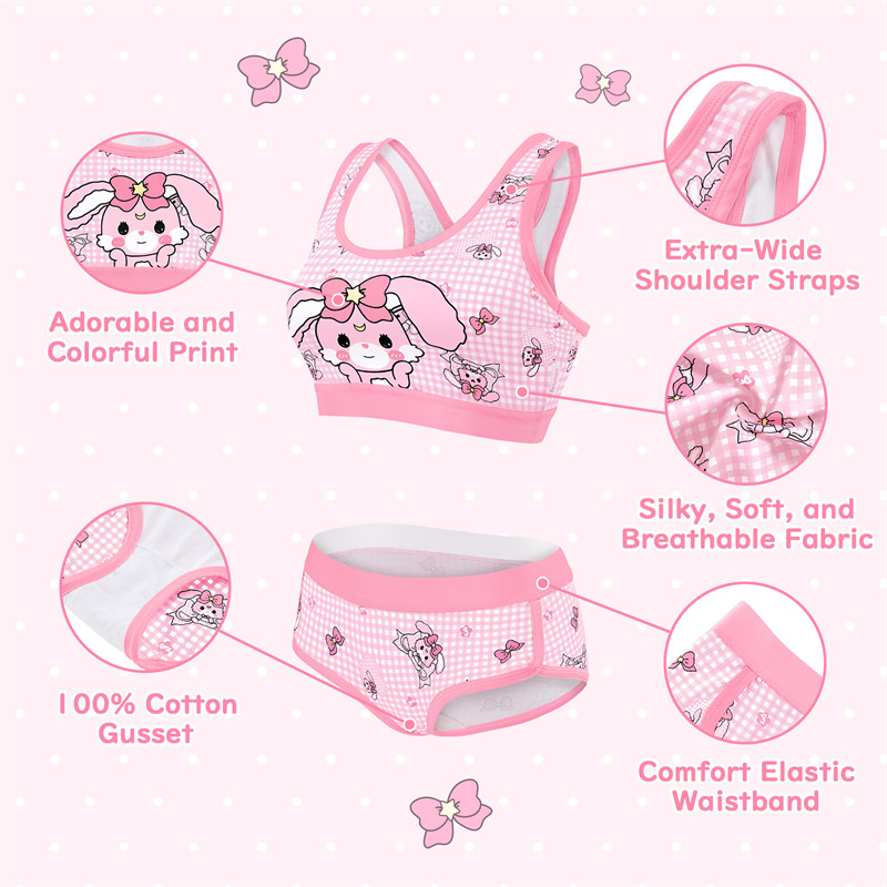Bunnies & Bows Usagi Bralette Set