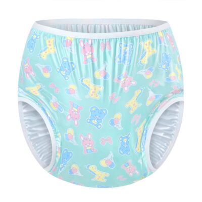 Full Print Baby Parade Adult Plastic Pull Up Diaper Pants Cover