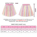 Rainbow Pleated Skirt