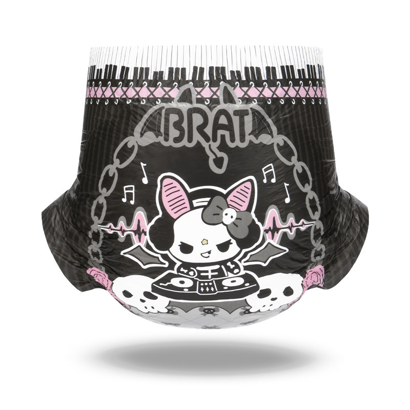 Goth BRAT Ultra Absorbent Diapers 10 Pieces Pack(M)/(L)/(XL)