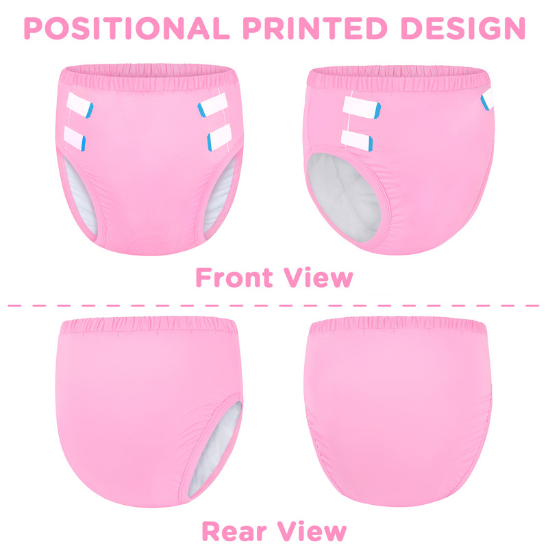 Primary Comfort Cloth Adult Training Pants Pink