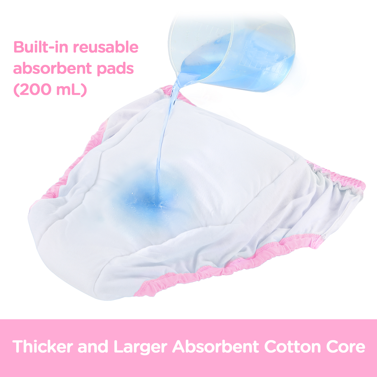 Full Print Baby Cuties Adult Training Pants