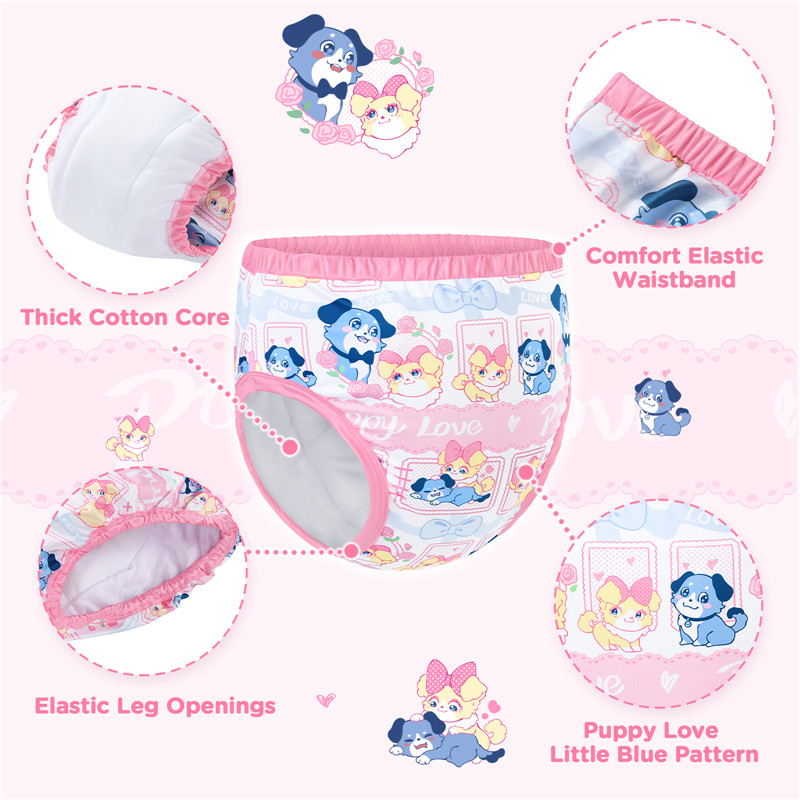Puppy Love Little Blue Adult Training Pants