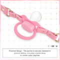 Gen II Pacifier & Gag Set with Custom Letter Options