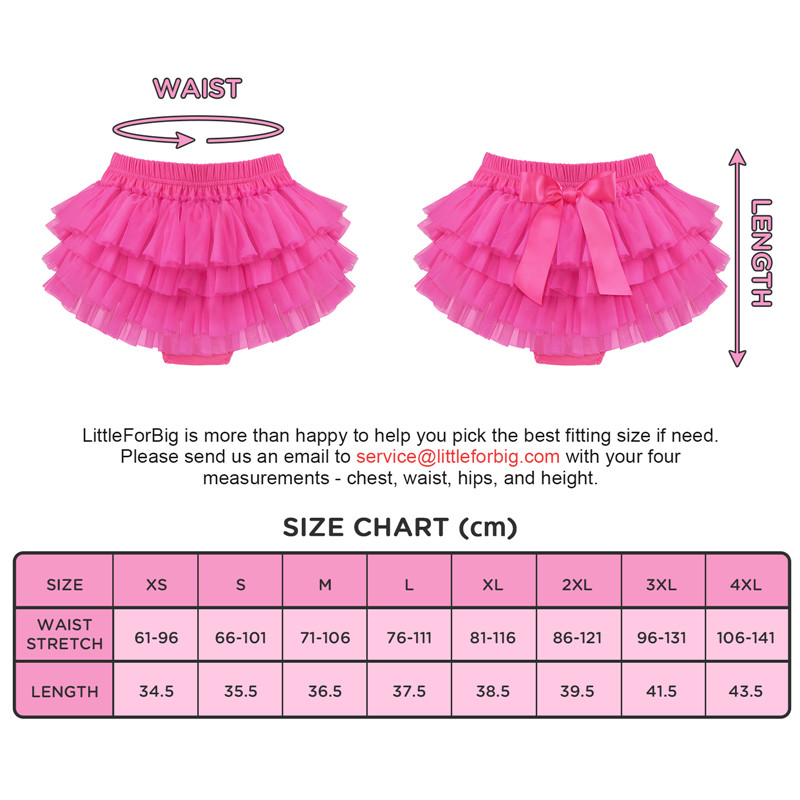 Ballerina Tutu Bloomers Skirted Panties Hot Pink