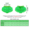 Ballerina Tutu Bloomers Skirted Panties Green