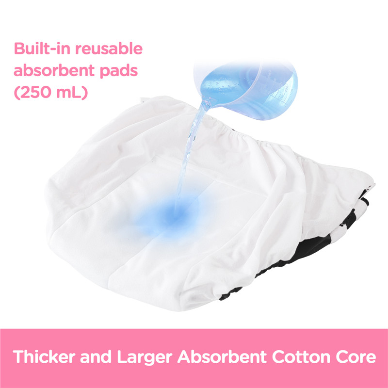 Hook-and-Loop Adult Training Pants Black