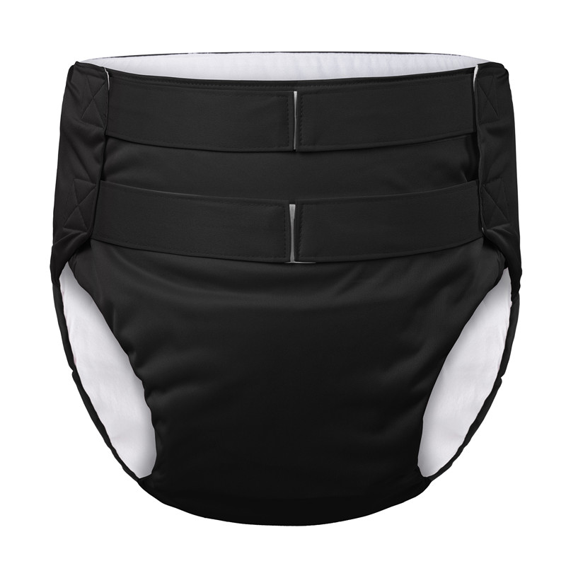 Hook-and-Loop Adult Training Pants Black