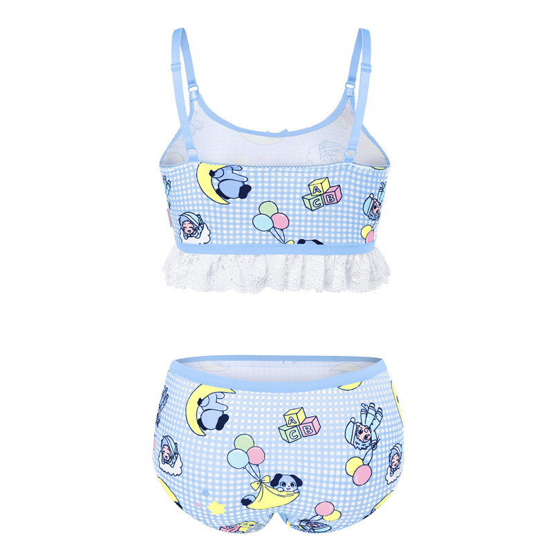 Little Blue Bralette Set