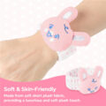 Baby Parade Wrist Rattles Pink Bunny