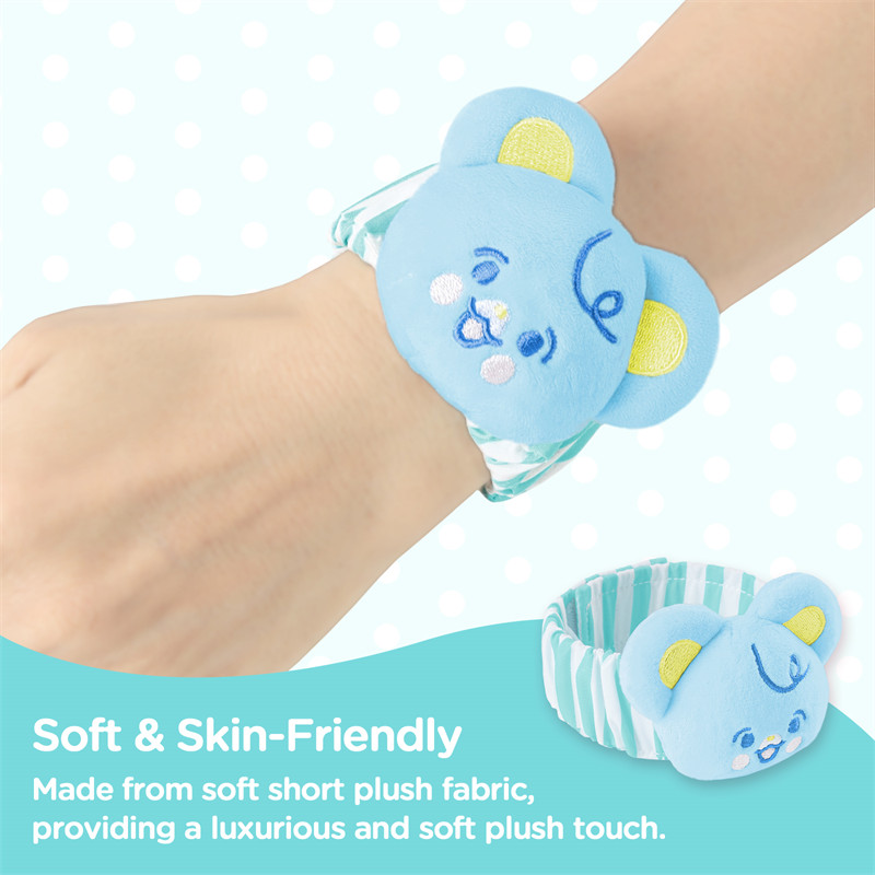 Baby Parade Wrist Rattles Blue Bear