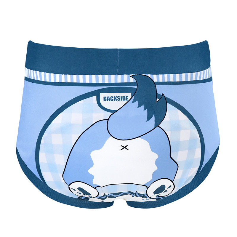 Little Blue High-Waisted Briefs Training Pants