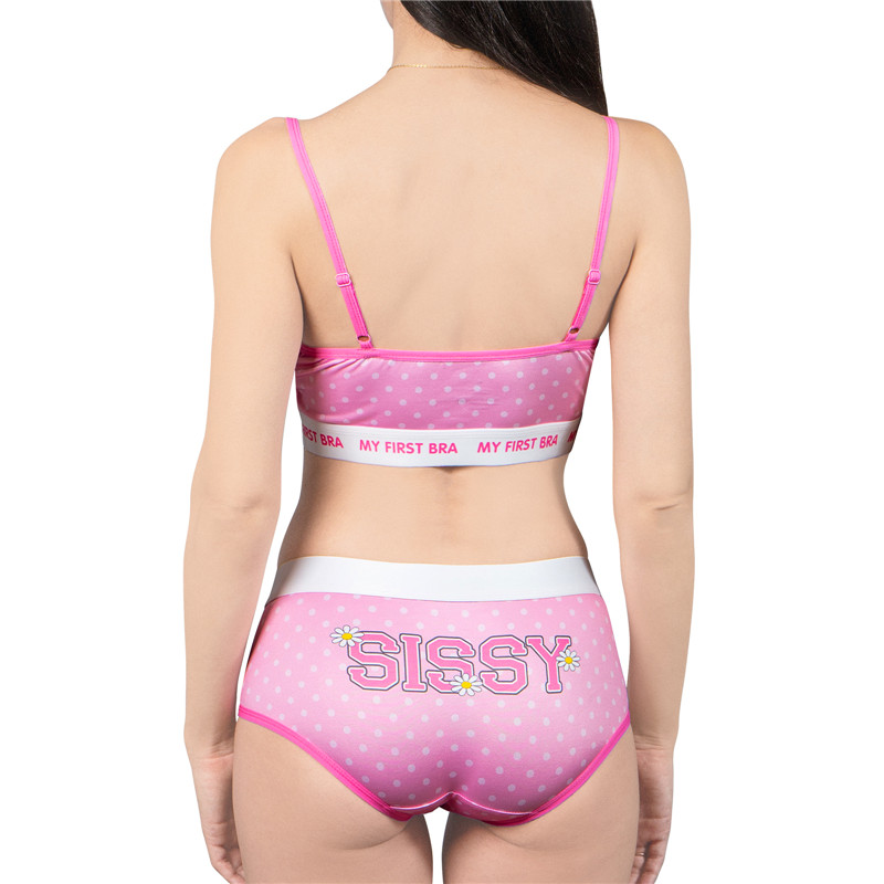My First Sissy Training Bralette Set