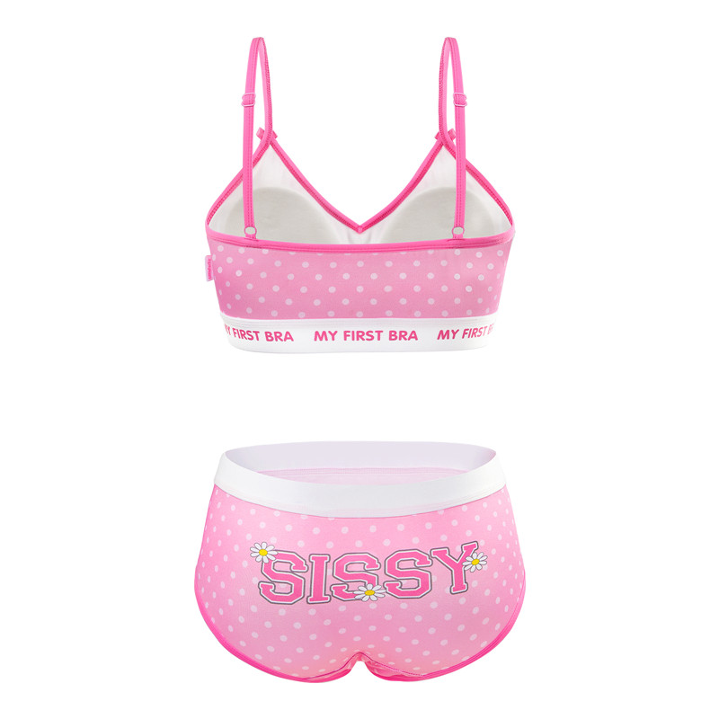 My First Sissy Training Bralette Set