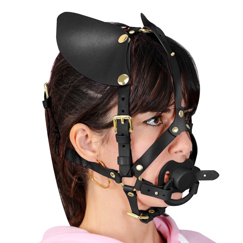 Little Furry Pacifier Petplay Head Harness
