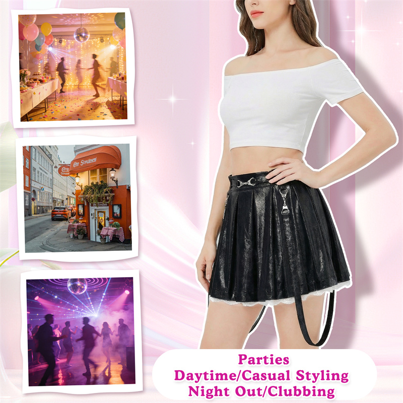 Sparkle Metallic Troublemaker Black