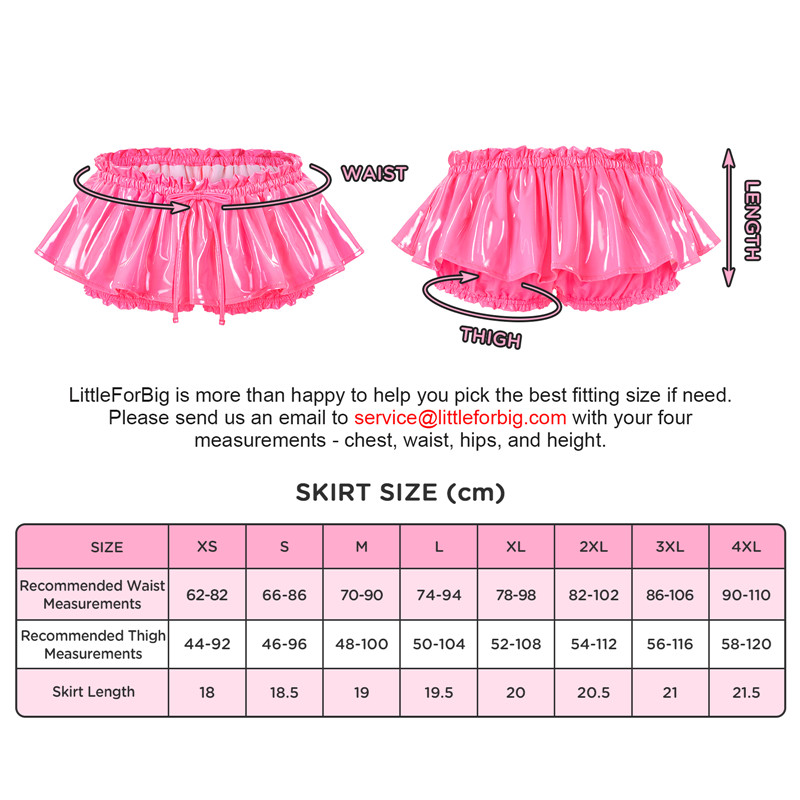 Faux Leather Ruffle Mini Bloomer Skirt