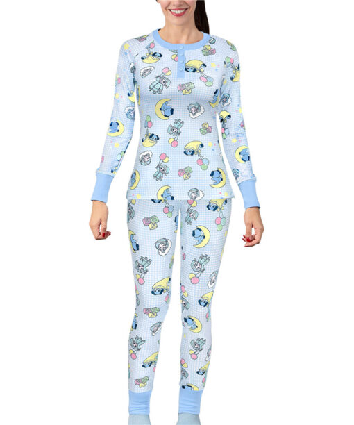 Little Blue Pajamas Set