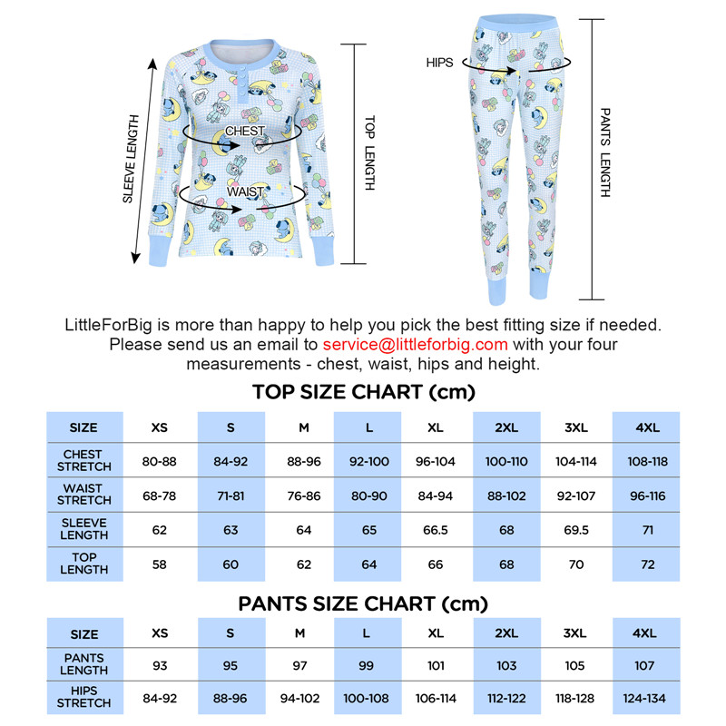Little Blue Pajamas Set