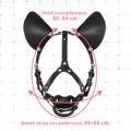 Little Furry Pacifier Petplay Head Harness