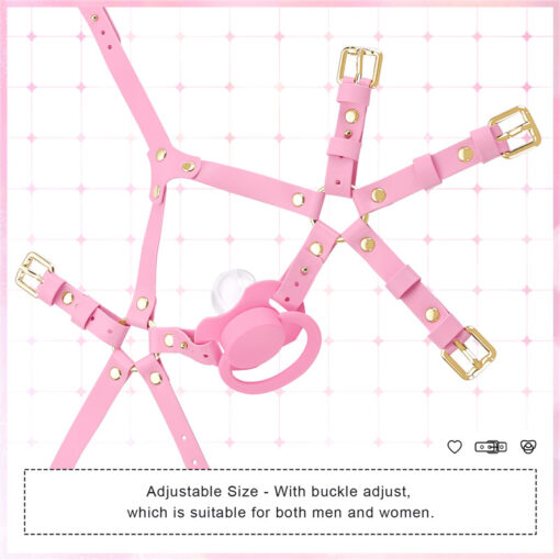 Little Furry Pacifier Petplay Head Harness - LittleForBig Cute & Sexy ...