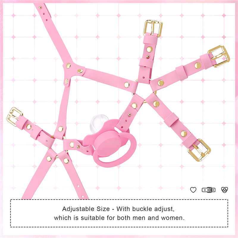 Little Furry Pacifier Petplay Head Harness