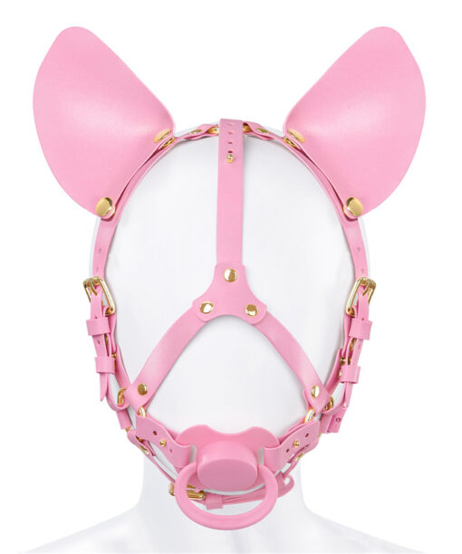 Little Furry Pacifier Petplay Head Harness