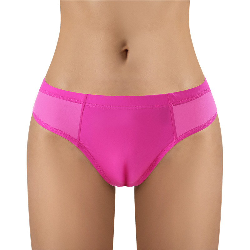 Camel Toe Tucking Gaff Brazilian Cheeky Panties Hot Pink