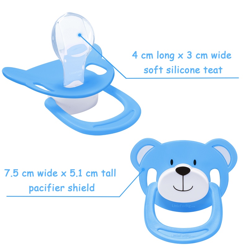 GEN-II Baby Bear Pacifier Blue