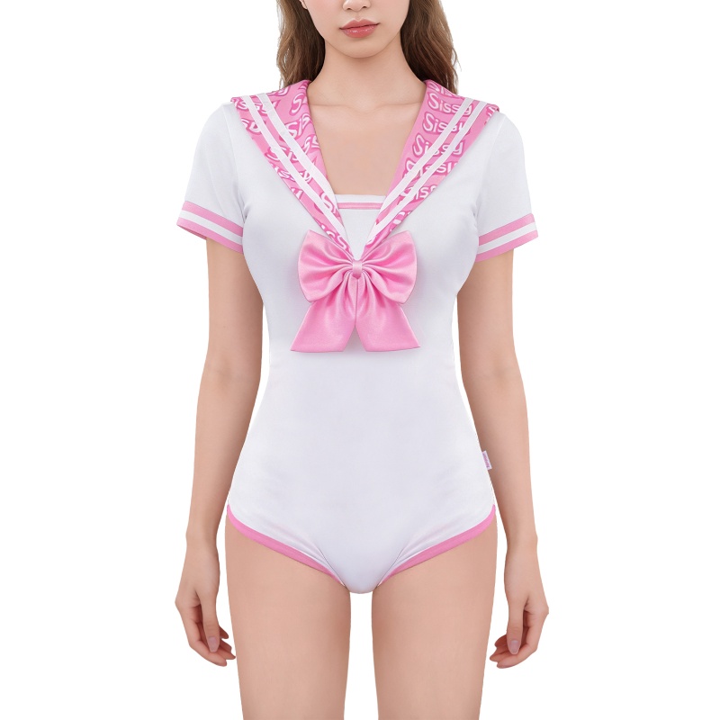 SissyUniversity Schoolgirl Onesie Skirt Set