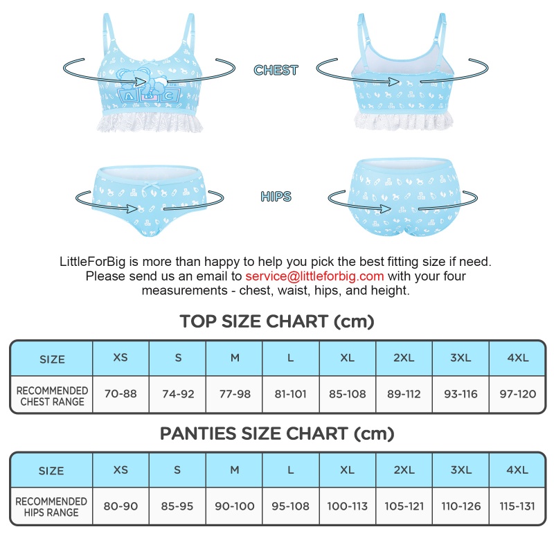 Potty Pants Bralette Set