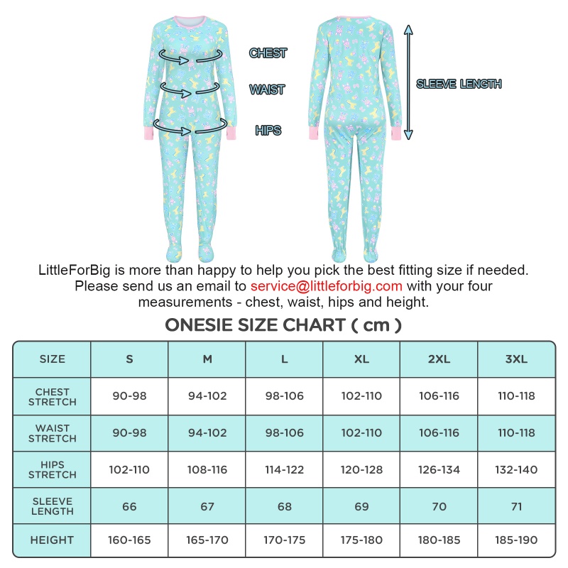 Baby Parade Adult Footie Onesie