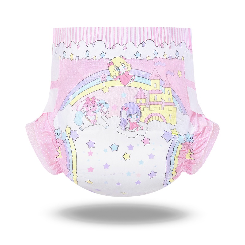 Fairy Littles in Dreamland Ultra Absorbent Cloth Back Adult Diapers 2 Pieces Sample Pack(M)/(L)/(XL)