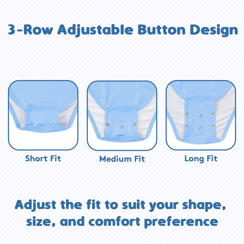 Onesie Extender Blue 3-Pack