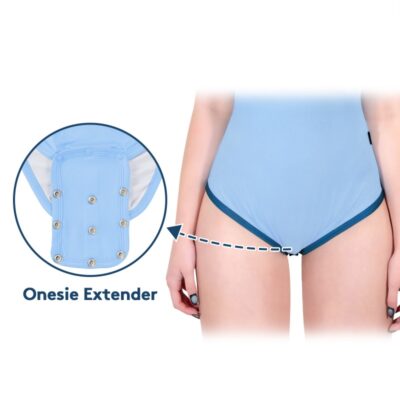 Onesie Extender Blue 3-Pack