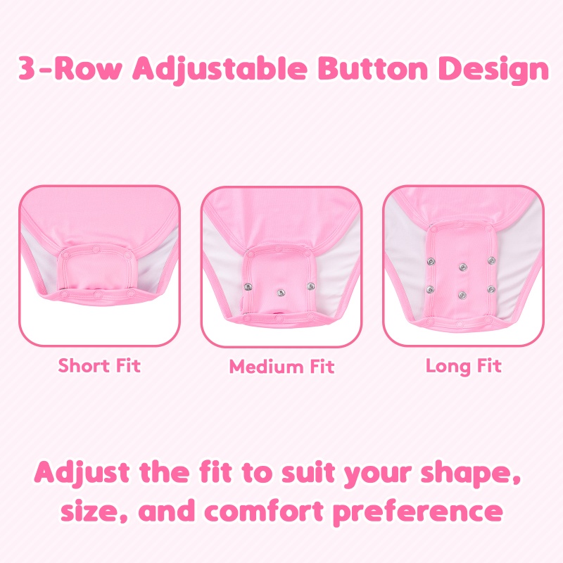 Onesie Extender Pink 3-Pack