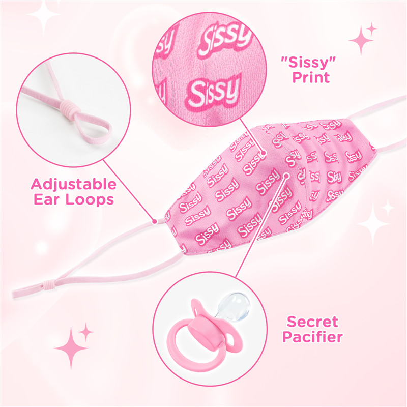Gen II Discreet SissyUniversity Pacifier Gag