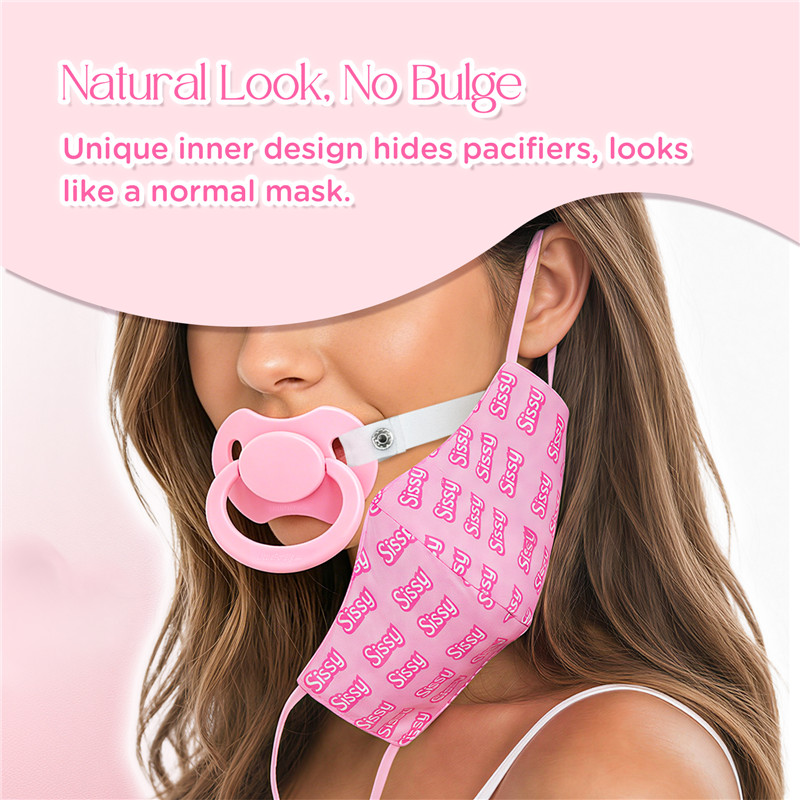 Gen II Discreet SissyUniversity Pacifier Gag