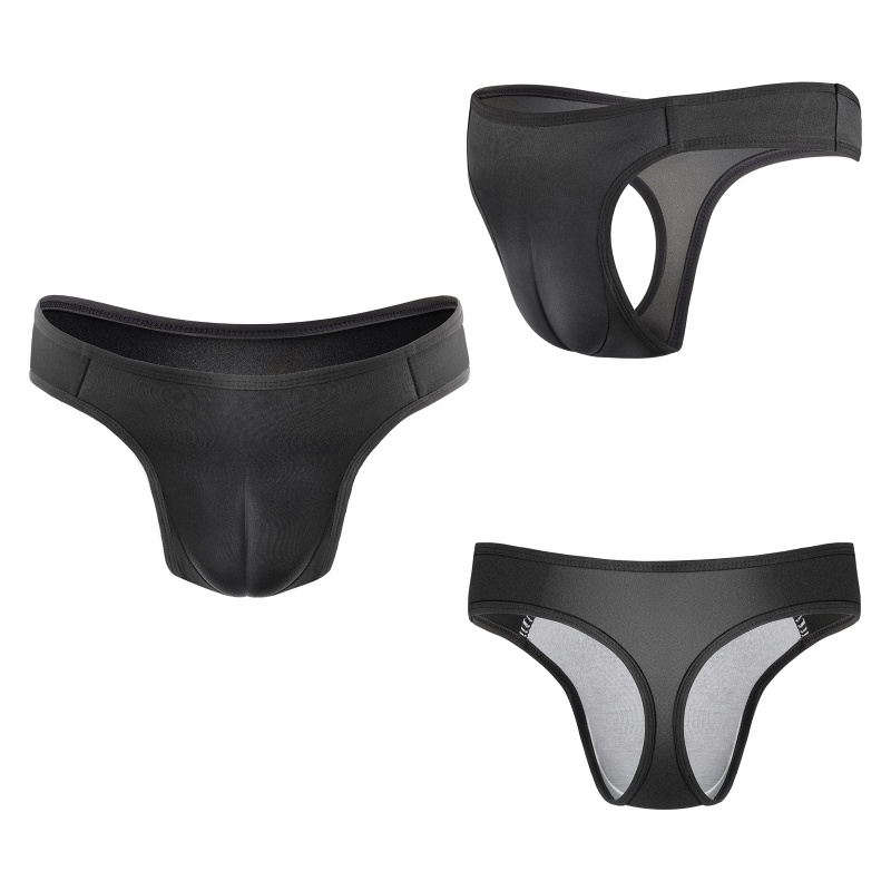 Camel Toe Tucking Gaff Brazilian Cheeky Thong Panties