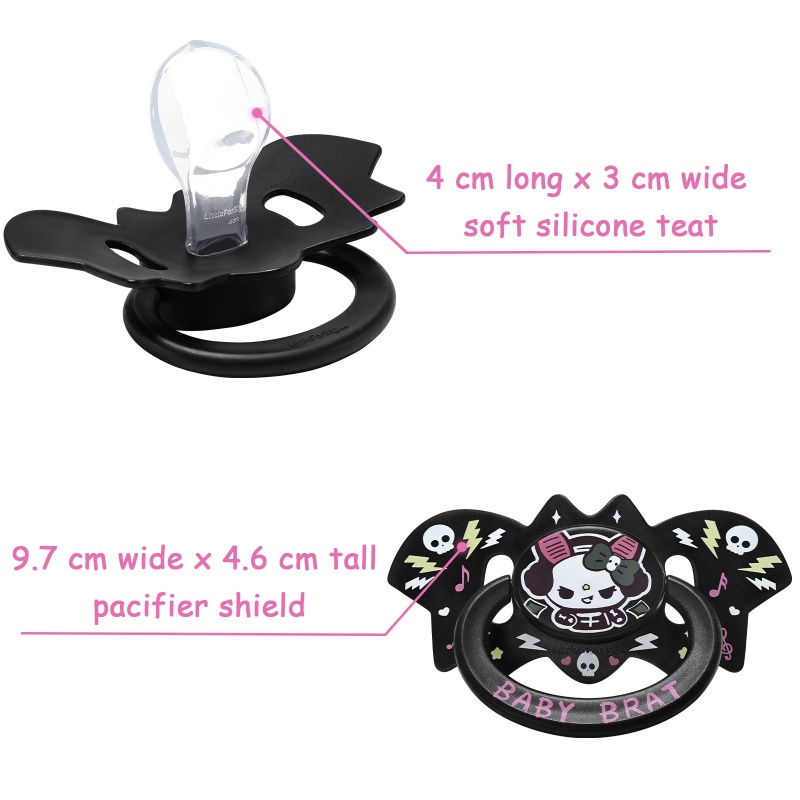 GEN-II Baby Brat Bella Bat Pacifier