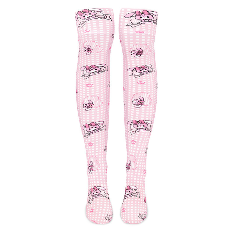 Bunnies & Bows Usagi Over the Knee Silk Stockings