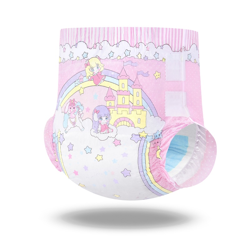Fairy Littles in Dreamland Ultra Absorbent Cloth Back Adult Diapers 10 Pieces Pack (M)/(L)/(XL)