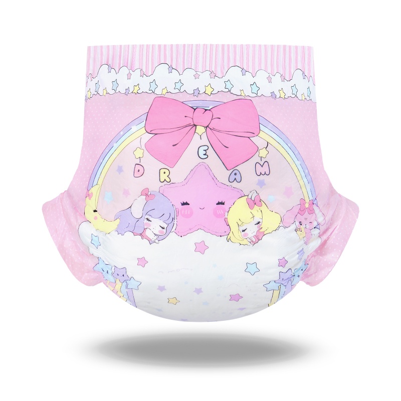 Fairy Littles in Dreamland Ultra Absorbent Cloth Back Adult Diapers 10 Pieces Pack (M)/(L)/(XL)