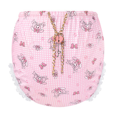 Bunnies & Bows Usagi Pattern Lockable Waistband Pull-On Diaper Cover