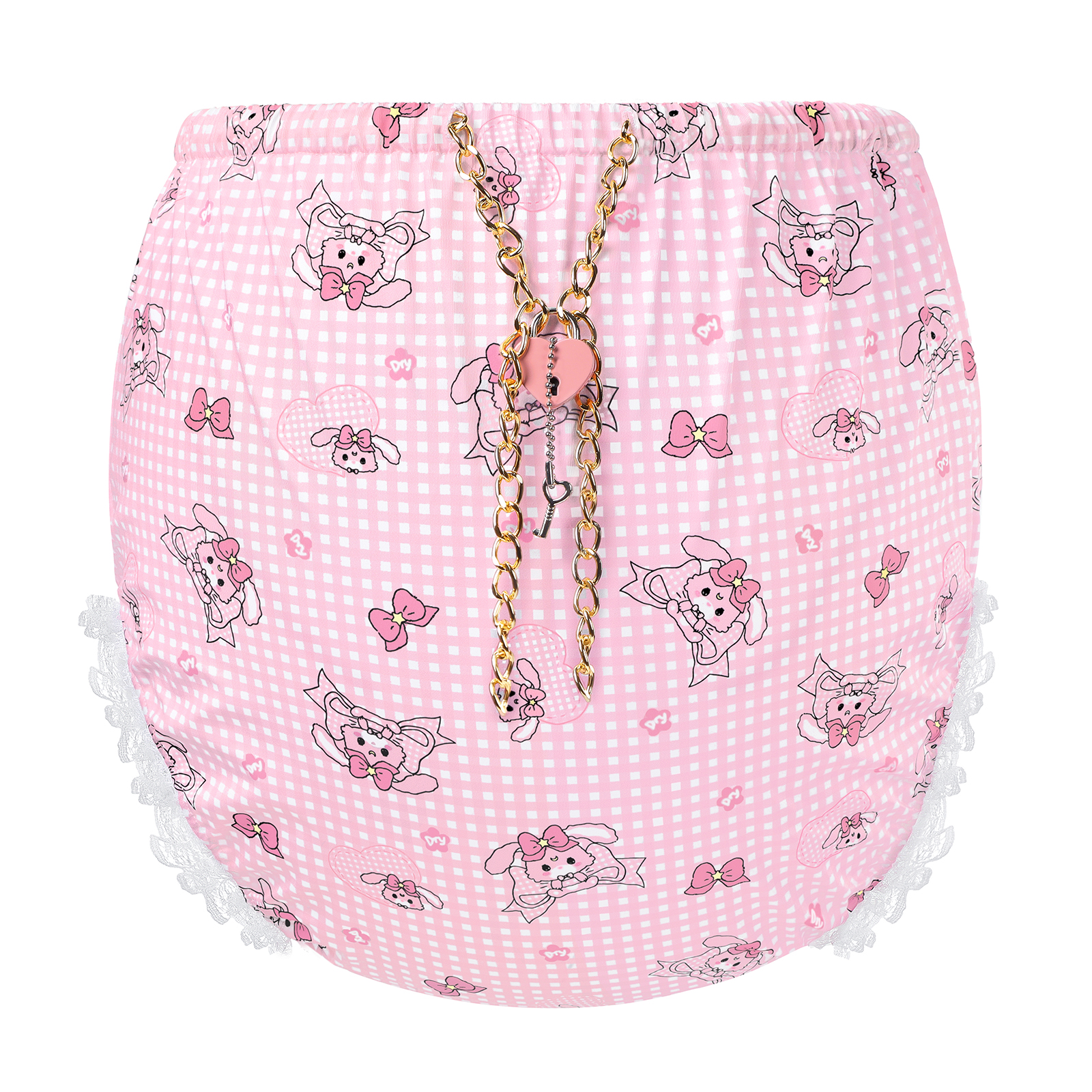 Bunnies & Bows Usagi Pattern Lockable Waistband Pull-On Diaper Cover