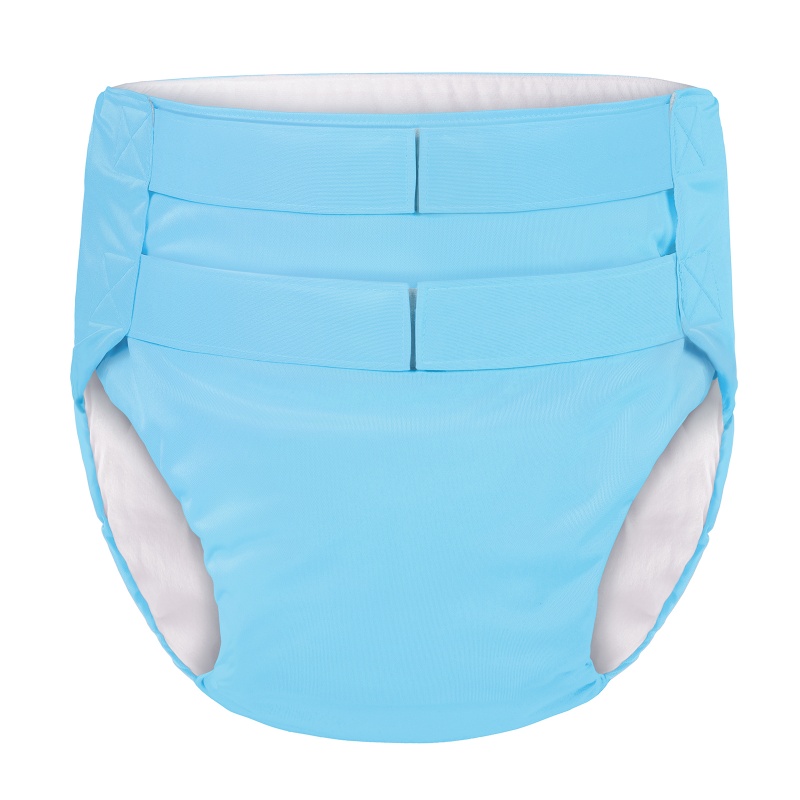 Hook-and-Loop Adult Training Pants Blue
