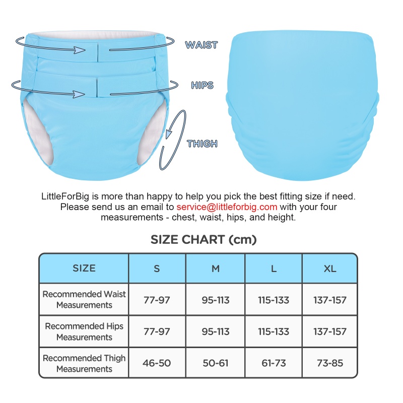 Hook-and-Loop Adult Training Pants Blue